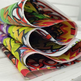 COMIC BOOK 2.0 - Waterproof woven fabric