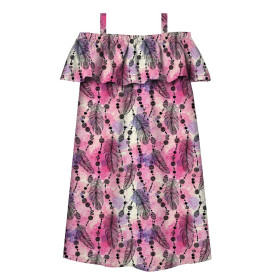 PAPER SEWING PATTERN - Bardot neckline dress LILI (98-152)