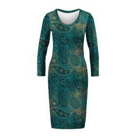 PENCIL DRESS (ALISA) - MEHNDI 2.0 - sewing set