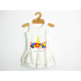 UNICORN / flowers - panel single jersey TE210