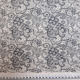 MEHNDI BLACK 2 - viscose knit fabric