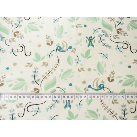 HUMMINGBIRDS - Viscose jersey WE210