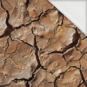 ANIMALS CRACKED wz.4 - looped knit fabric