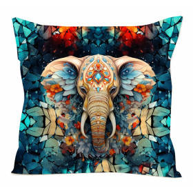 ANIMALS CRACKED wz.3 (elephant) - panel (60cm x 50cm) 