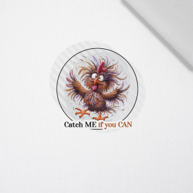 CUTE ANIMALS wz.2 - panel (60cm x 50cm)  Cotton woven fabric