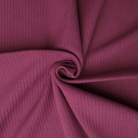 Ribbed Knit HARMONIA 4x2 - AUBERGINE (D-215)
