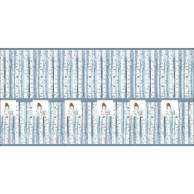 NAPKINS AND RUNNER - SNOWMAN - sewing set
