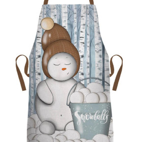 CHRISTMAS APRON - SNOWMAN