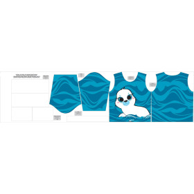 CHILDREN'S (NOE) SWEATSHIRT - SEAL RENIA - sewing set