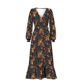 BOTANICAL FOREST WZ. 8- Slub Weave