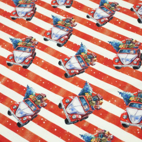 SANTA CLAUS WHEELS - Viscose jersey WE210