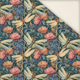 Butterfly & Flowers wz.11- Slub Weave