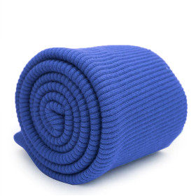 D-27 CORNFLOWER - elastic sweat in convex stripes SD