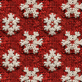 CHRISTMAS SWEATER wz.2 - Woven Fabric for tablecloths
