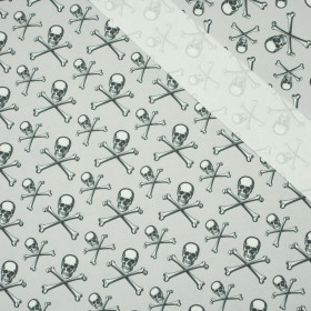 SKULLS AND BONES - quick-drying woven fabric