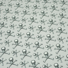 SKULLS AND BONES - quick-drying woven fabric