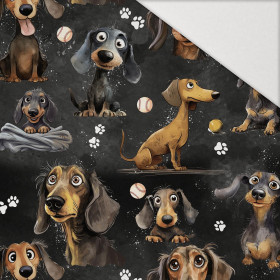 DOGS PAT. 4 - Hydrophobic brushed knit