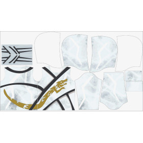 WHITE NINJA HOODIE (ALEX) - sewing set