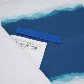 LUNCH BAG - MOUNTAINS / BLUE / choice of sizes
