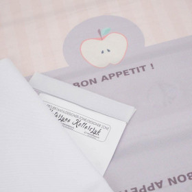 LUNCH BAG - APPLE / choice of sizes