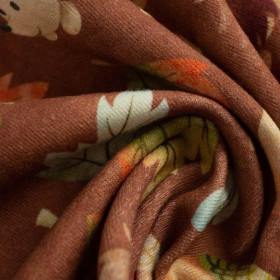 BRAID / rainbow - looped knit fabric