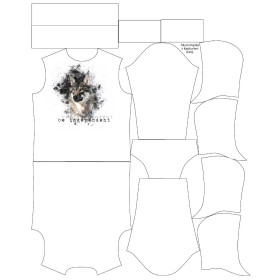 MEN’S HOODIE -  BE INDEPENDENT (BE YOURSELF) - sewing set 
