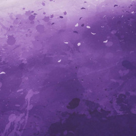 SPECKS (purple) - panel looped knit