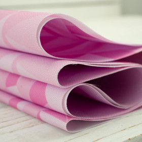 ICE (adventure) / pink - Waterproof woven fabric