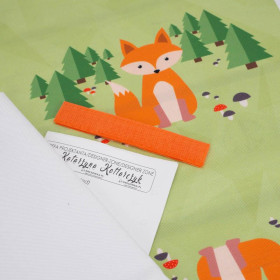 LUNCH BAG - FOX / choice of sizes