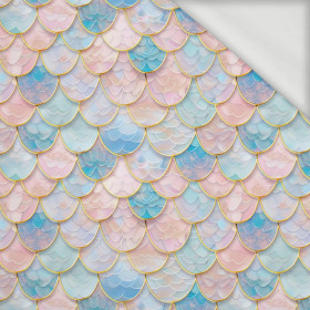 FISH SCALES wz. 2 - looped knit fabric