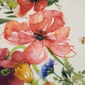 POPPIES PAT. 2 (IN THE MEADOW) - single jersey with elastane 