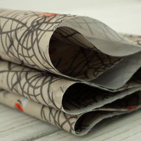 HALLOWEEN WEB EYES - Waterproof woven fabric