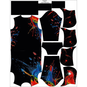 MEN’S HOODIE (COLORADO) - PARROT - sewing set