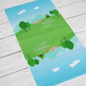 LUNCH BAG - PICNIC / choice of sizes