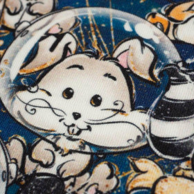 SPACE CUTIES MIX (CUTIES IN THE SPACE) - looped knit fabric