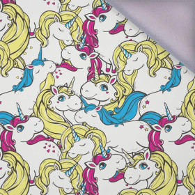 FAIRYTALE UNICORNS / white - softshell