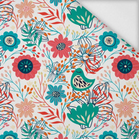 FOLK BIRDS / white - softshell