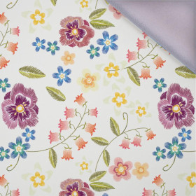 FLOWERS / white - softshell