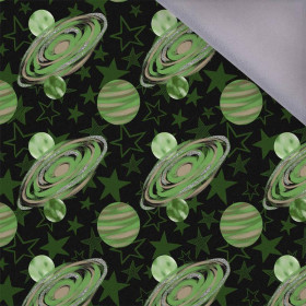 GREEN PLANETS / black (AREA 51) - softshell
