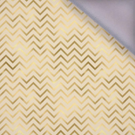 GOLDEN ZIGZAGS (GOLDEN OCEAN) / beige - softshell