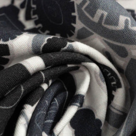 TRACTORS / gray - looped knit 