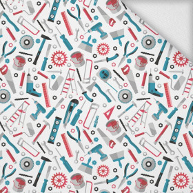 WORKSHOP / white - looped knit 