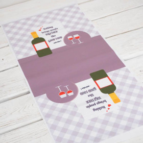 LUNCH BAG - WINE / choice of sizes