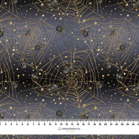 GOLDEN WEB (ENCHANTED NIGHT) - Waterproof woven fabric