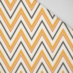 HALLOWEEN WIDE ZIGZAG / pumpkin - Panama 220g