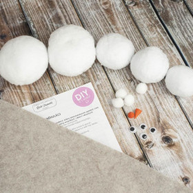 SNOWMAN - BEIGE - DIY IT'S EASY