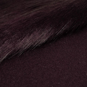 AUBERGINE - FAUX FUR