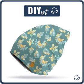 HIP BAG - FLOWER BOUQUET  pat. 4 (gold) / Choice of sizes