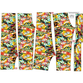 CHILDREN'S SOFTSHELL TROUSERS (YETI) - CAMOUFLAGE COLORFUL