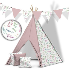 COLORFUL HERBARIUM / white - Panama 220g